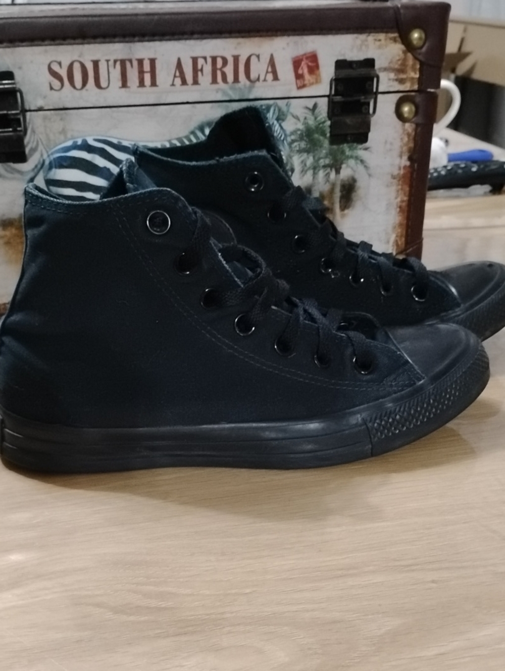 Converse Men's Black High-Top Sneakers